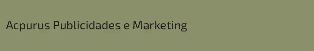 Acpurus Publicidades e Marketing
